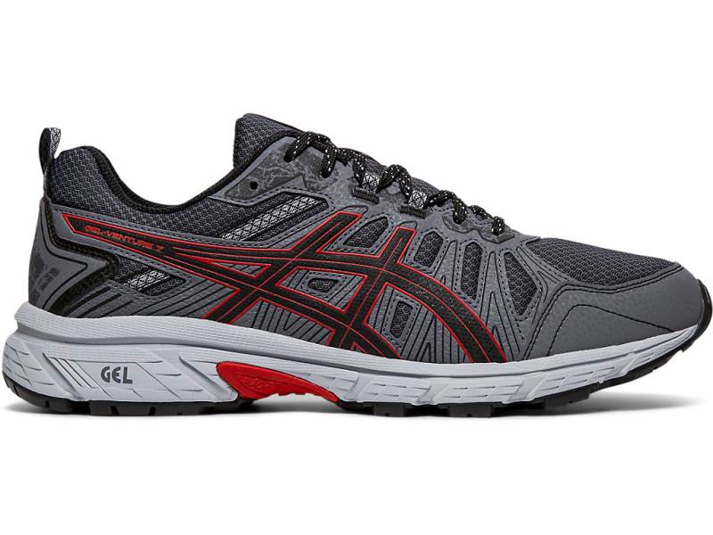 Pánské Trailové Boty Asics GEL-VENTURE 7 Trail Černé 28439OYHZ